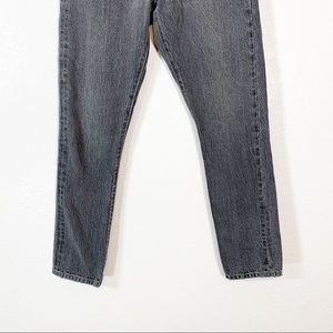 levi's 501 skinny black fog
